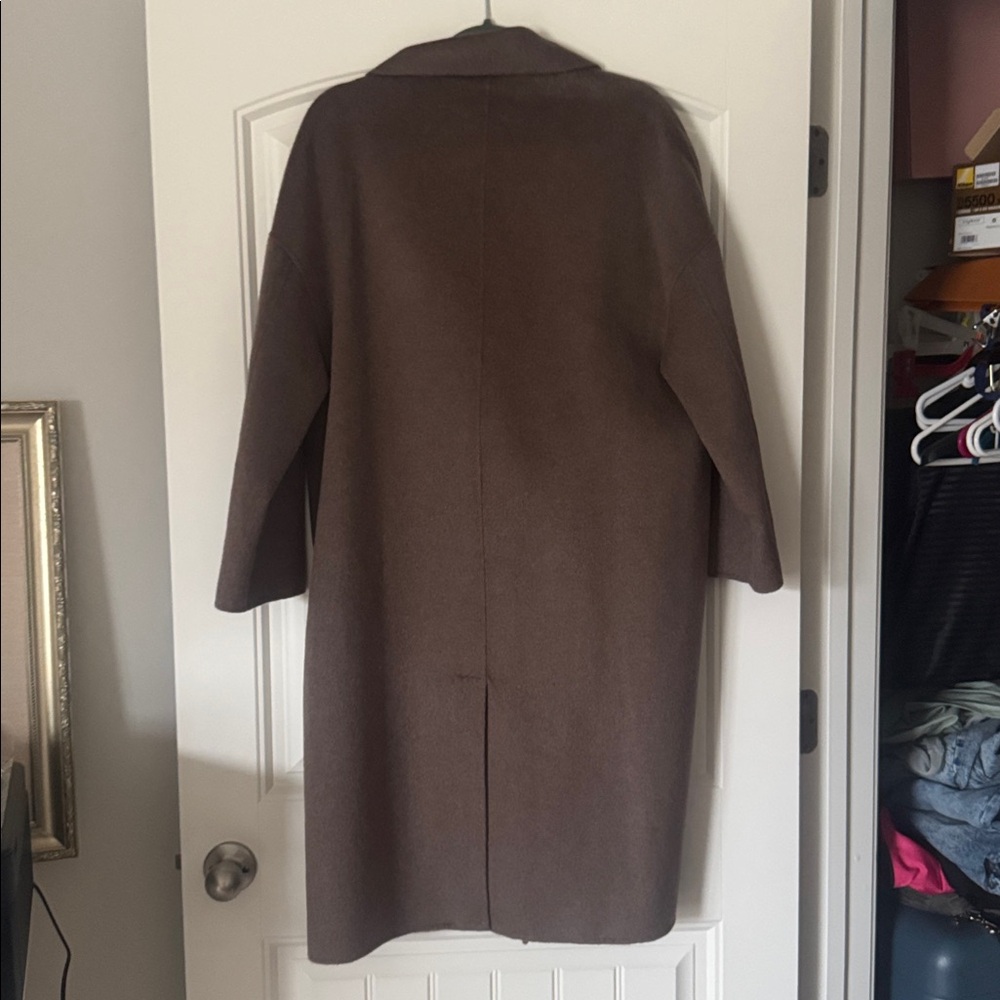 Mango Double-Breasted Coat - Picture 3 of 6